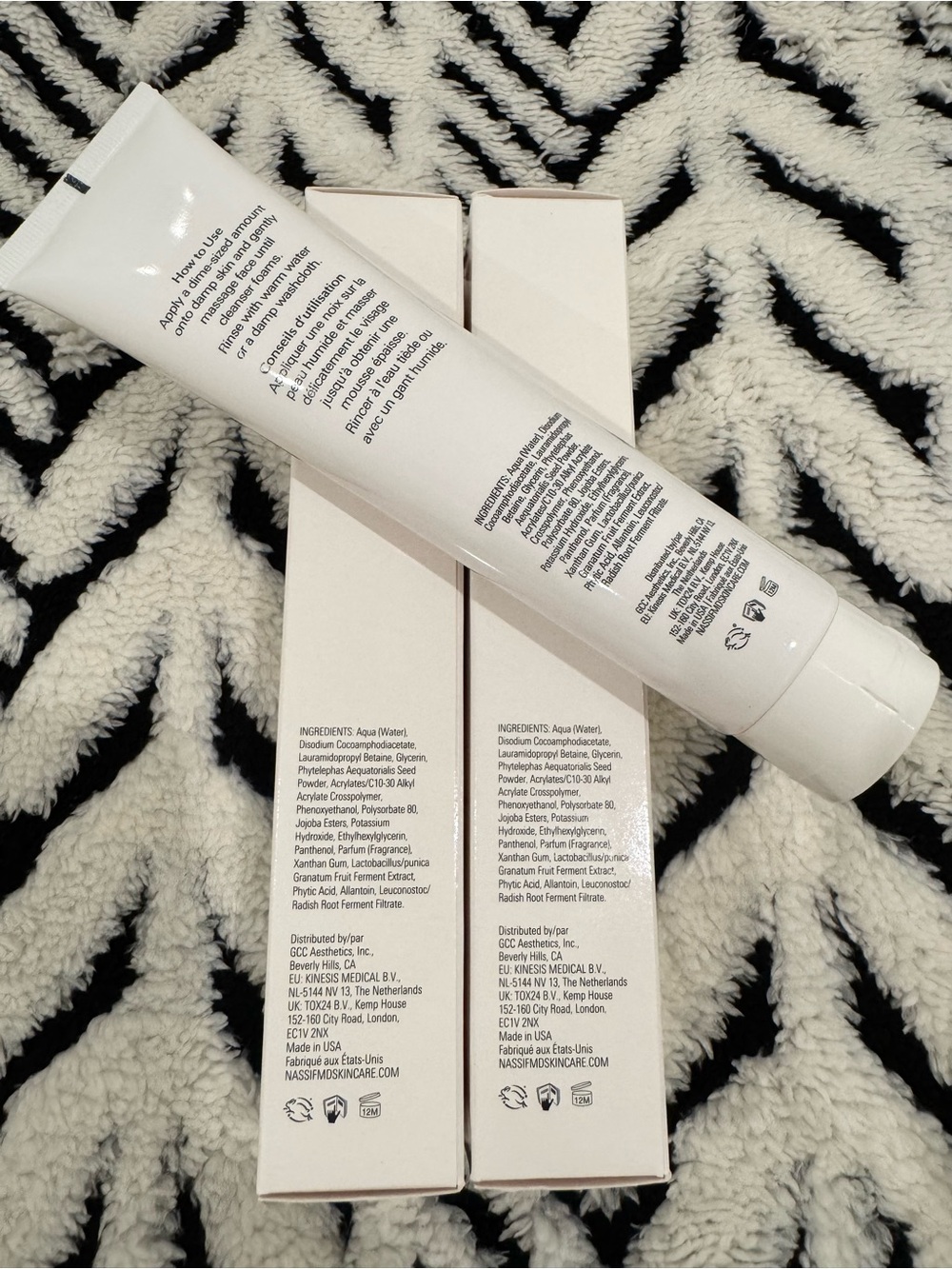 2-PC NassifMD Dawn to Dusk™ Exfoliate + Cleanse AM + PM Facial Cleanser - Picture 2 of 4